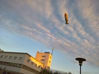 ... und noch einmal über dem Zeppelinmuseum.