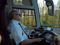 Unser souveräner Busfahrer Lutz 