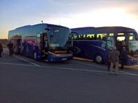 Letzter Halt an der Autobahnraststätte Hegau.