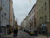 Weihnachtsbeleuchtung in der Fußgängerzone Passau
