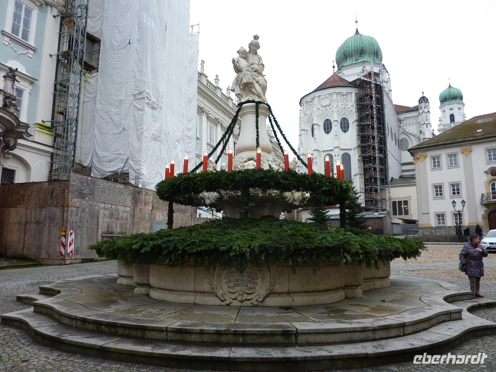 Brunnen auf dem Residenzplatz