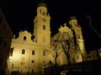 Dom zu Passau bei Nacht
