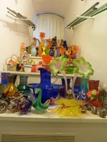 Ausstellungsstücke im Glasmuseum Passau