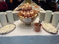 Buffet auf der Regina Danubia