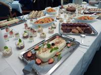 Buffet auf der Regina Danubia