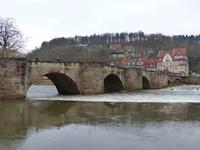 historische Brücke in Hann. Münden