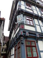 Fachwerkhaus Hann.Münden, schön geschnitztes Fachwerk