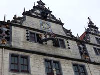 Rathaus in Hann. Münden, das Dr.Eisenbarth-Glockenspiel