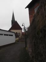 Besuch in Fraurombach: in der Dorfkirche
