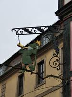 Fulda historische Häuser im Schlossgelände