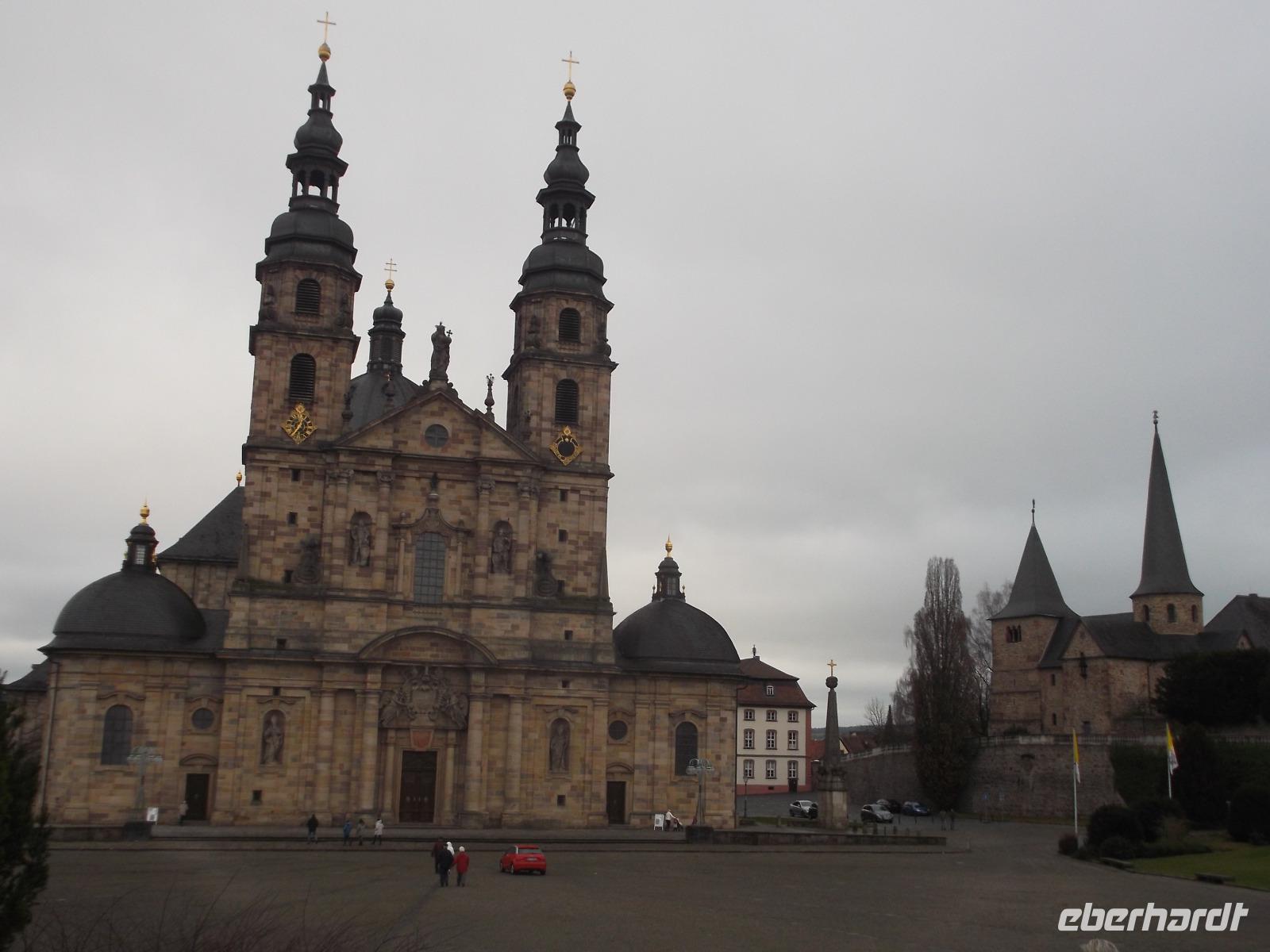 Dombezirk Fulda, Blick zum Dom und zur Michaeliskirche