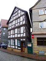 dreieckiges Fachwerkhaus in Alsfeld