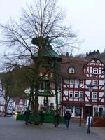 Weihnachtspyramide auf dem Rotenburger Markt