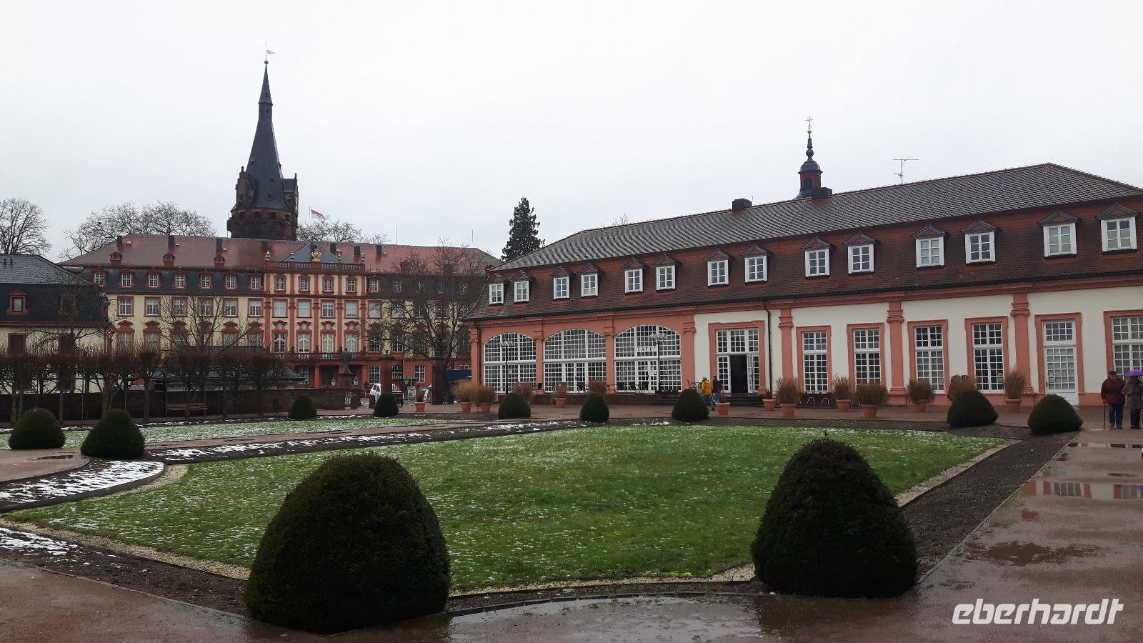 Erbach (Lustgarten mit Schloss und Orangerie)