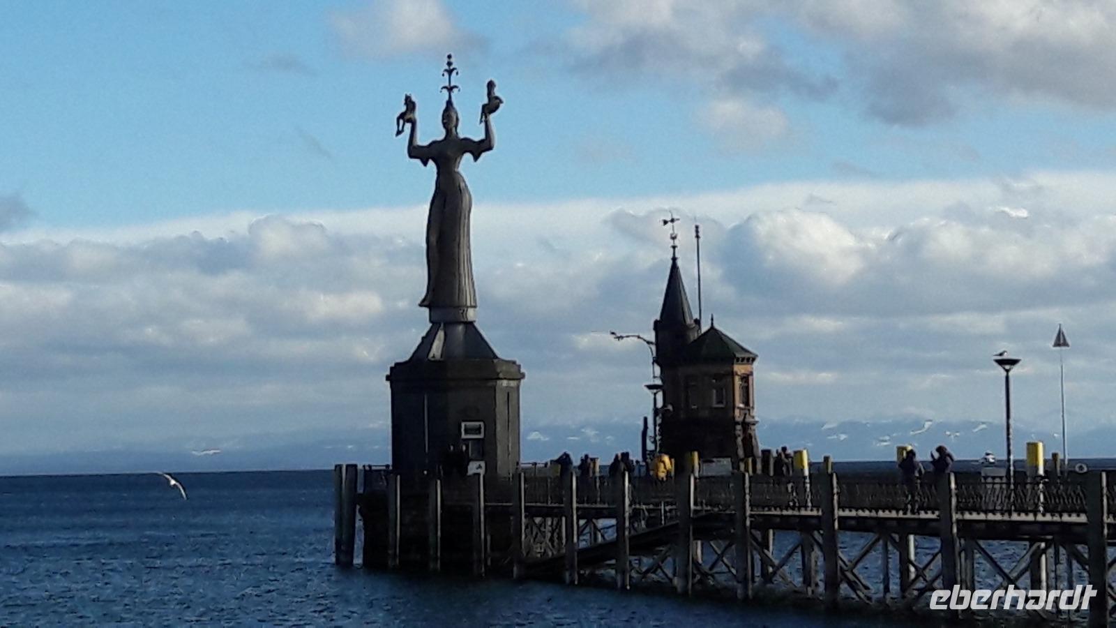 Hafeneinfahrt in Konstanz 