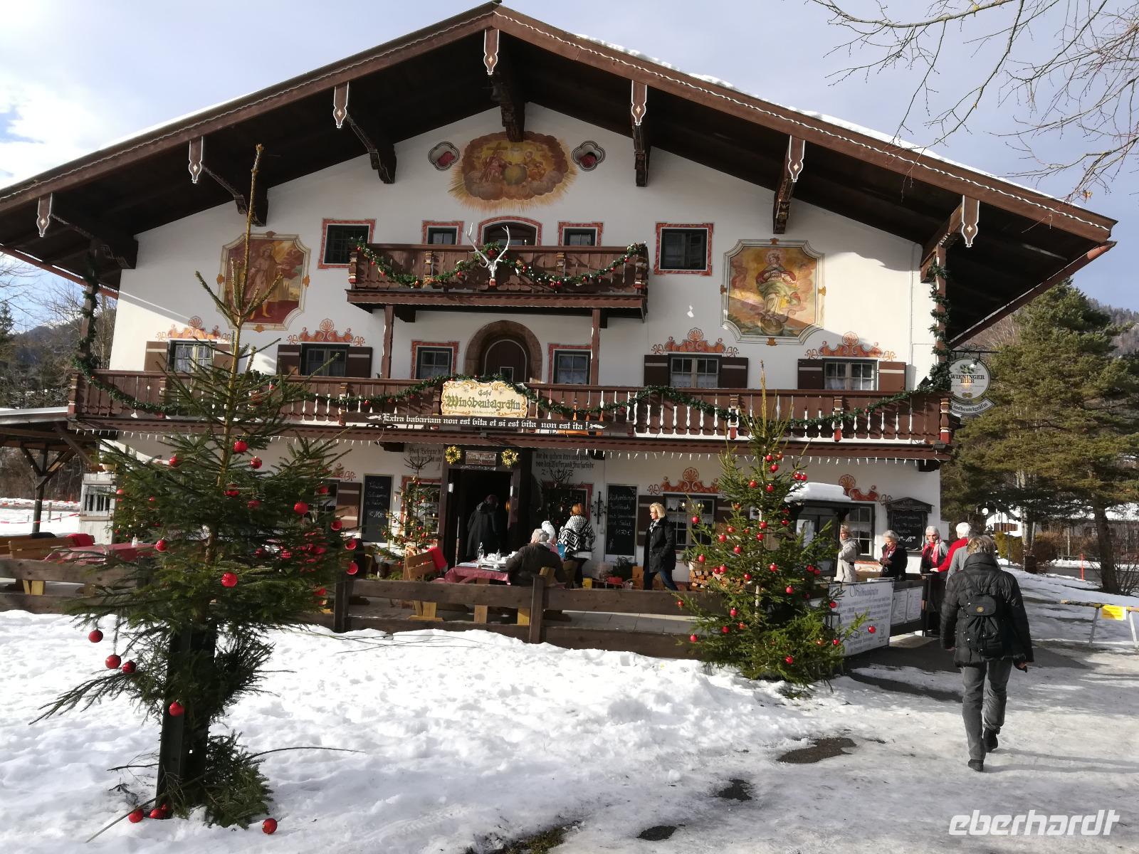 Zu Gast bei der Windbeutelgräfin in Ruhpolding.