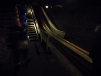 Und noch tiefer geht es hinunter in den Salzstollen.