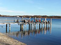 Traumwetter am Chiemsee zum Silvestertag.
