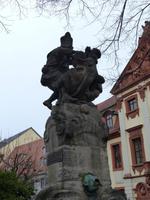 Skatbrunnen in Altenburg auf dem Brühl