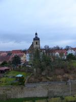 Burg Querfurt, Blick zur Stadt