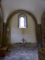 Schloss Neuenburg bei Freyburg, Doppelkapelle von innen