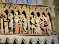 Dom zu Naumburg, Lettner mit Relief-Fries des Naumburger Meisters