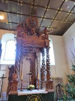 Burgkapelle Posterstein mit wertvollem geschnitztem Altar