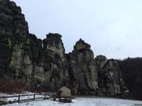 die Externsteine im Teutoburger Wald