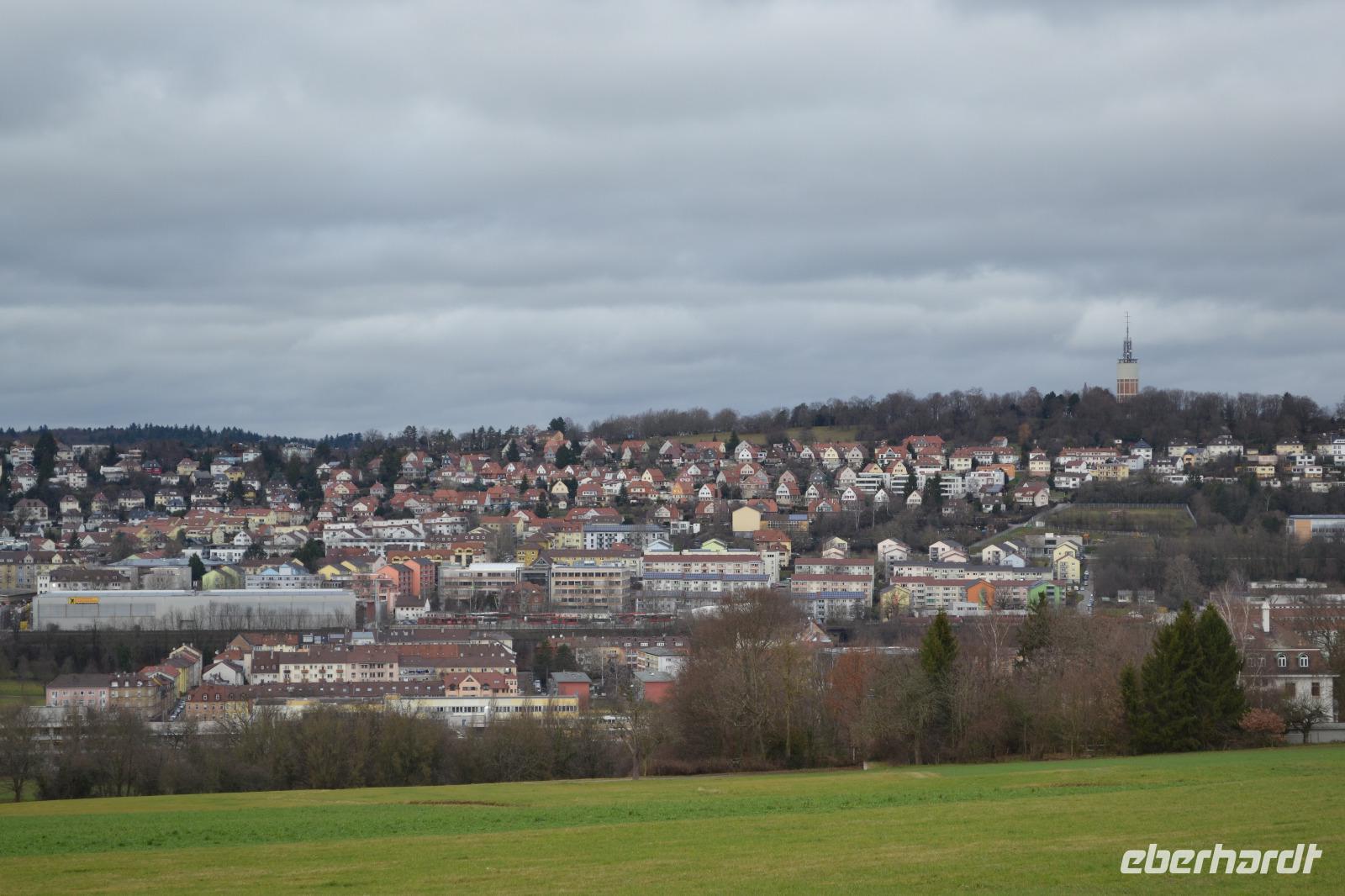 Blick auf Pforzheim