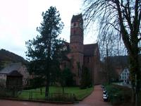 Alpirsbach, Klostergebäude mit Kirche 