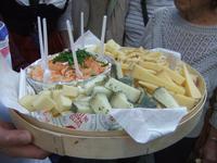 Leckere Käseauswahl...