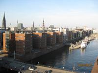 Zu Besuch in Hamburg - Blick von der Plaza der Elbphilharmonie