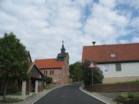 Birx- Straßenzug mit Kirche