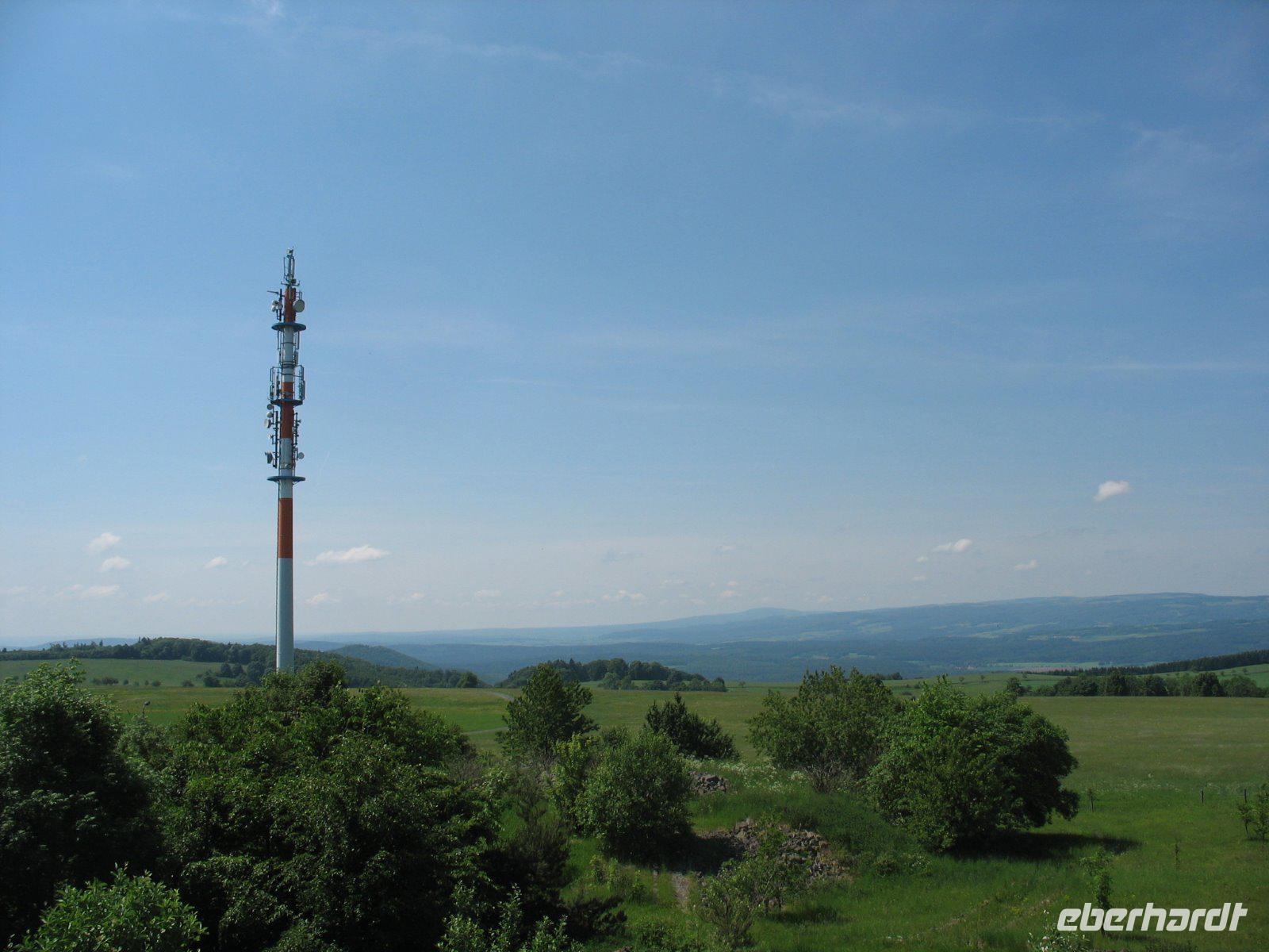 Gebaberg -  Aussicht  vom Aussichtshügel