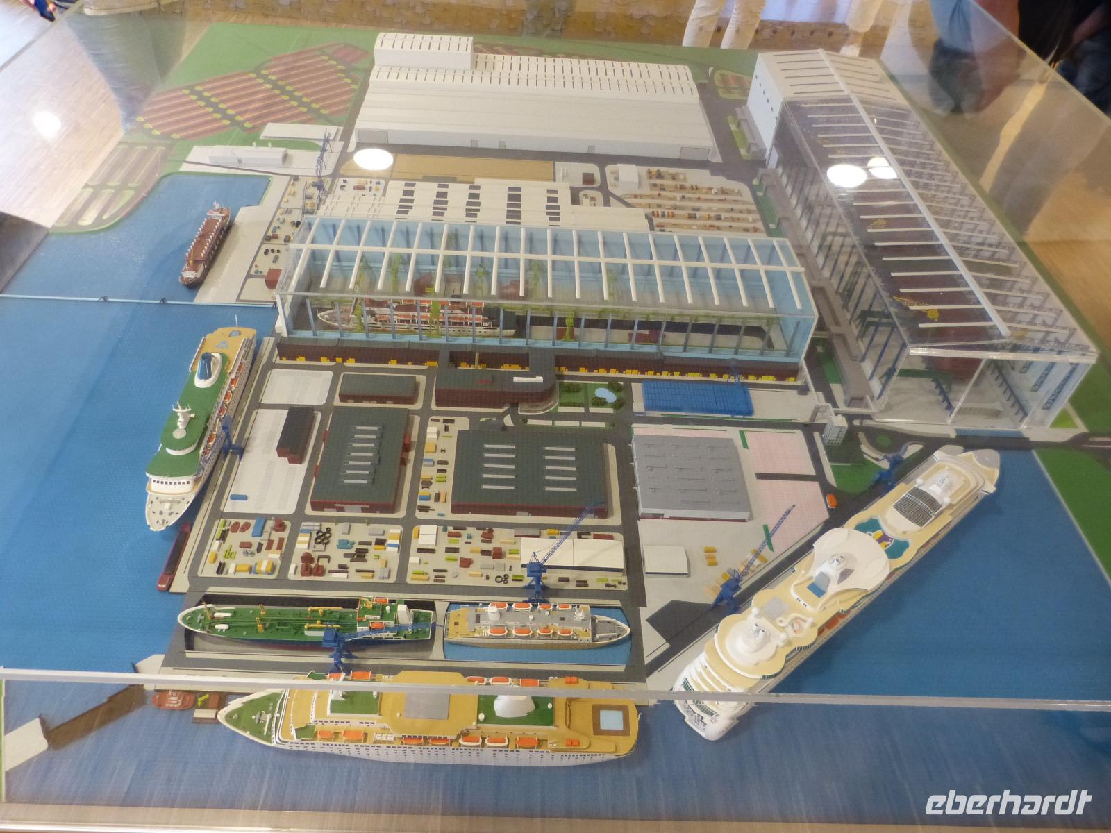 Die Werft als Modell