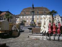 Lindau, Markt, Neptunbrunnen