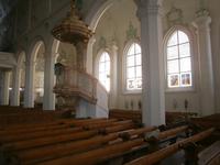 Kanzel in der selben Kirche