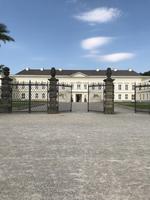 Herrenhäuser Gärten - Blick auf das Schloss