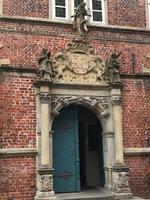 Stade - der Eingang zum Rathaus