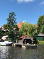 Stade - eine Fleetkahnfahrt auf Schwinge und Burggraben