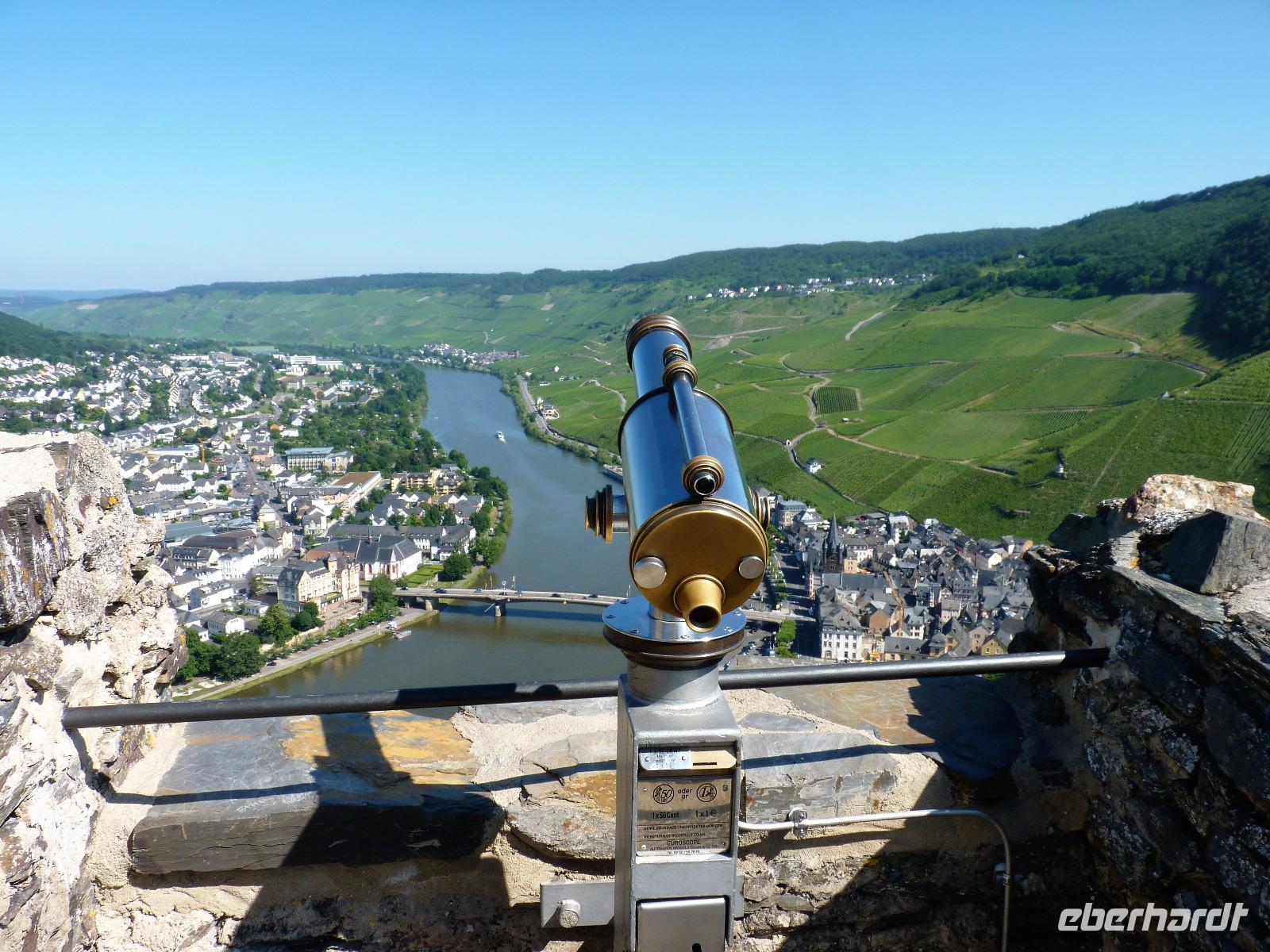 Blick auf Bernkastel- Kues