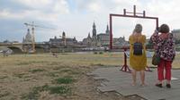 Am Canaletto-Blick auf die Altstadt von Dresden
