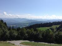 die Berge vom Pfänder aus