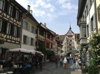 das alte Stadttor in Stein