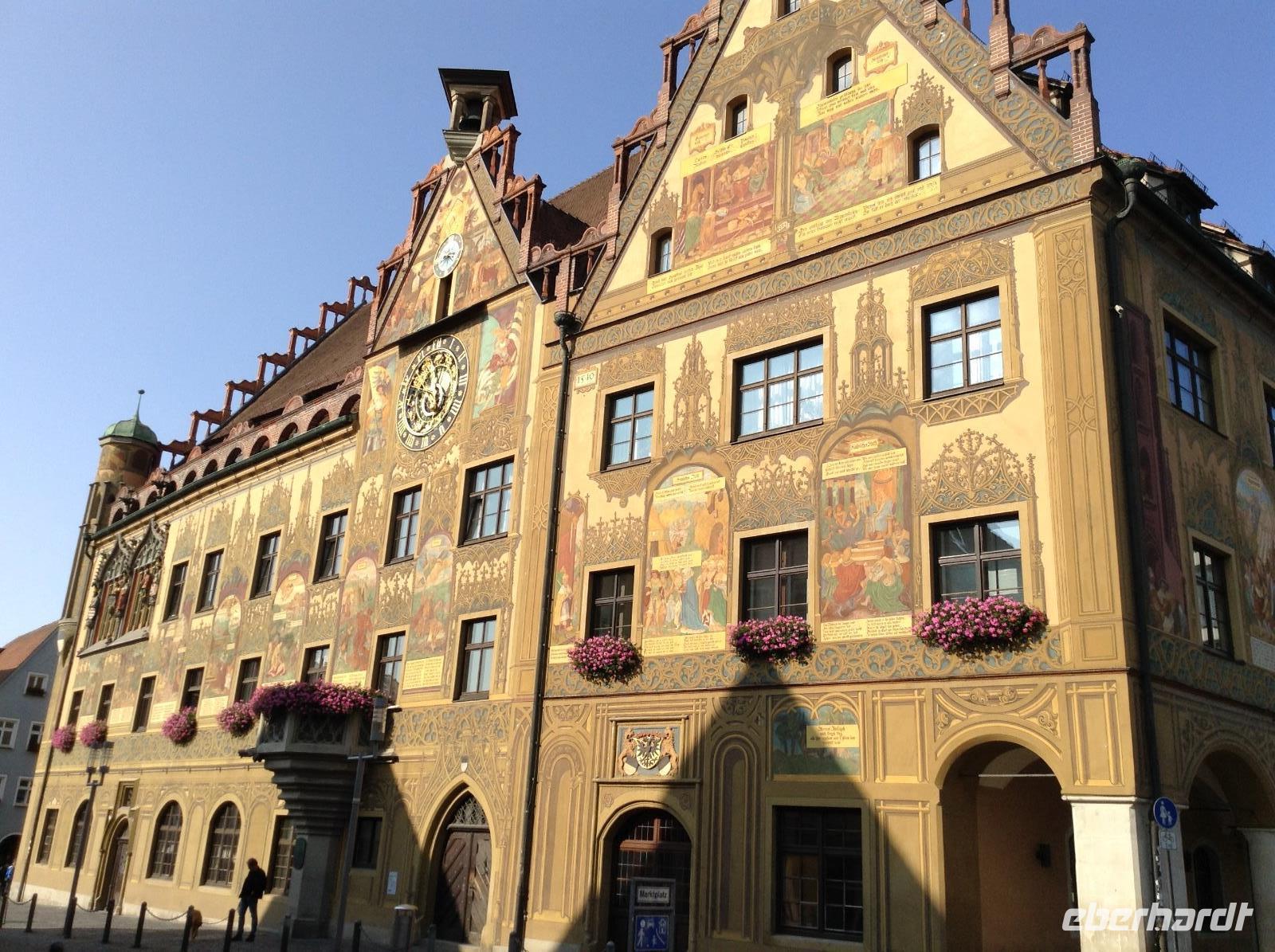 das Rathaus von Ulm