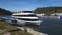mit diesem Schiff fahren wir von St. Goar nach Bacharach