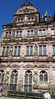 auf dem Schlosshof in Heidelberg