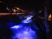 Die Gutach beim Triberger Weihnachtszauber