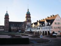 Auf dem Marktplatz in Freudenstadt