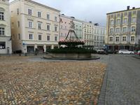 Schöne Häuser im Inn-Salzach Stil.